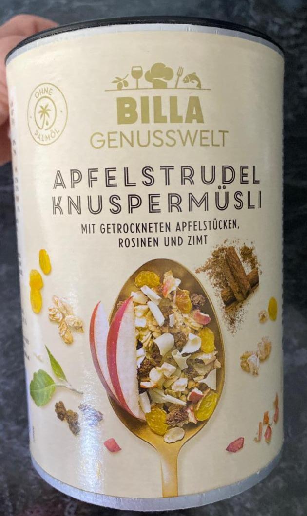 Fotografie - Apfelstrudel Knuspermüsli Billa Genusswelt