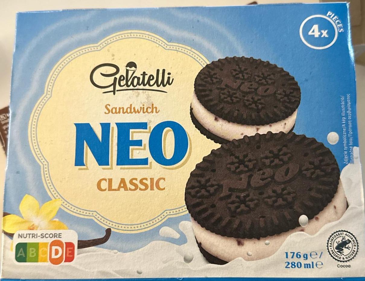 Fotografie - Sandwich NEO Classic Gelatelli