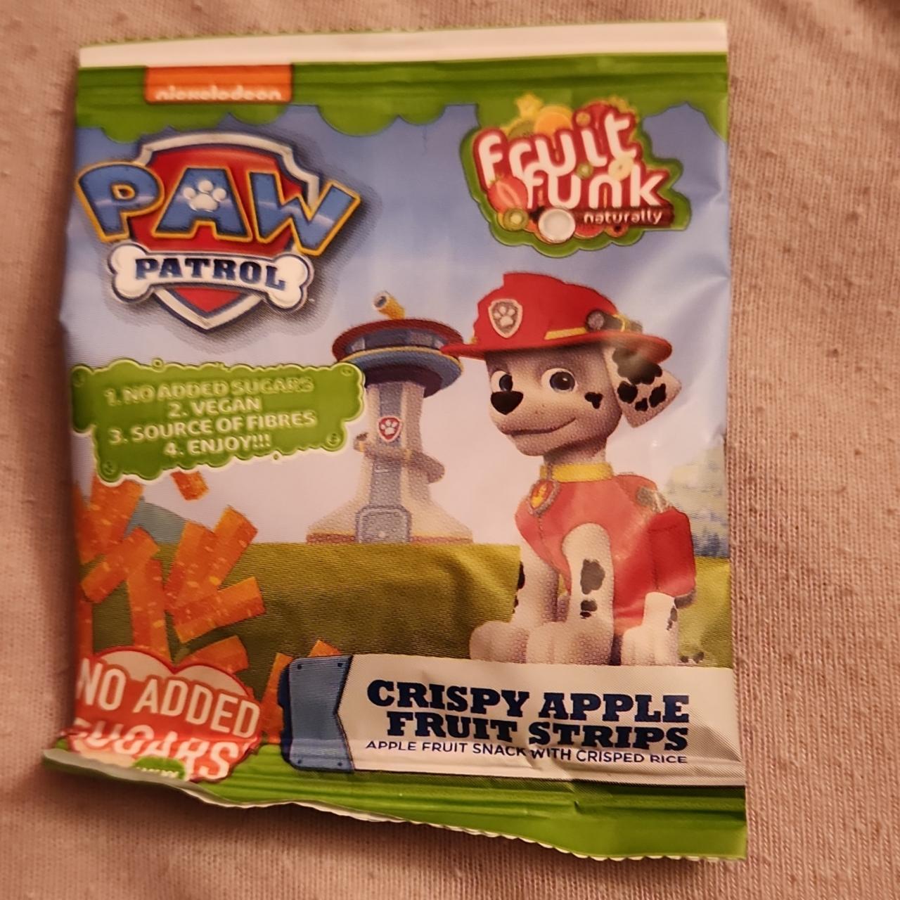 Fotografie - Fruit Funk naturally Fruit bites Crispy apple Paw Patrol