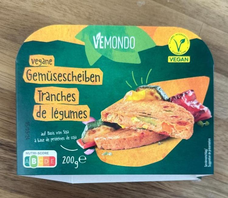 Fotografie - Vegane Gemüsescheiben Vemondo