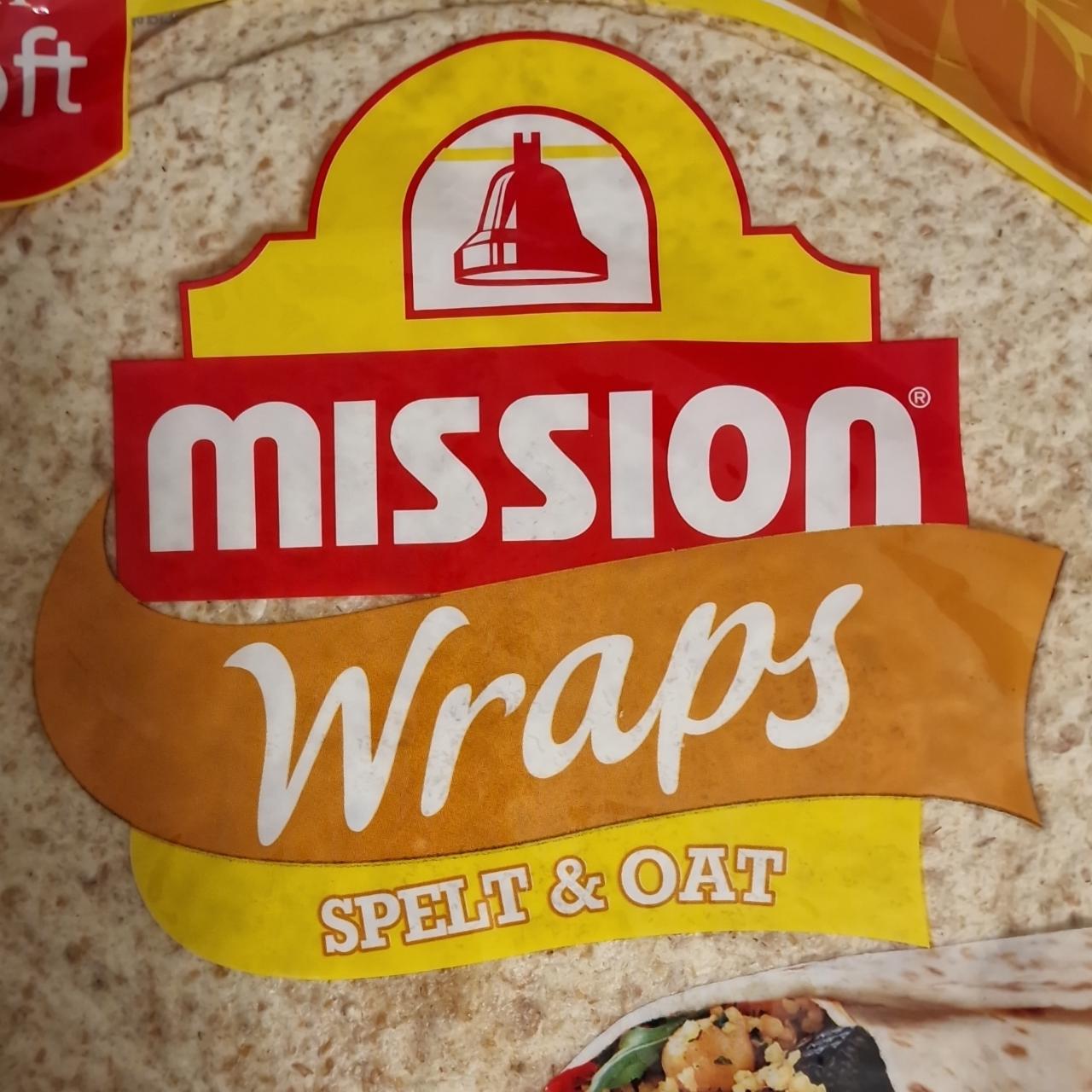 Fotografie - Spelt & oat mission wraps