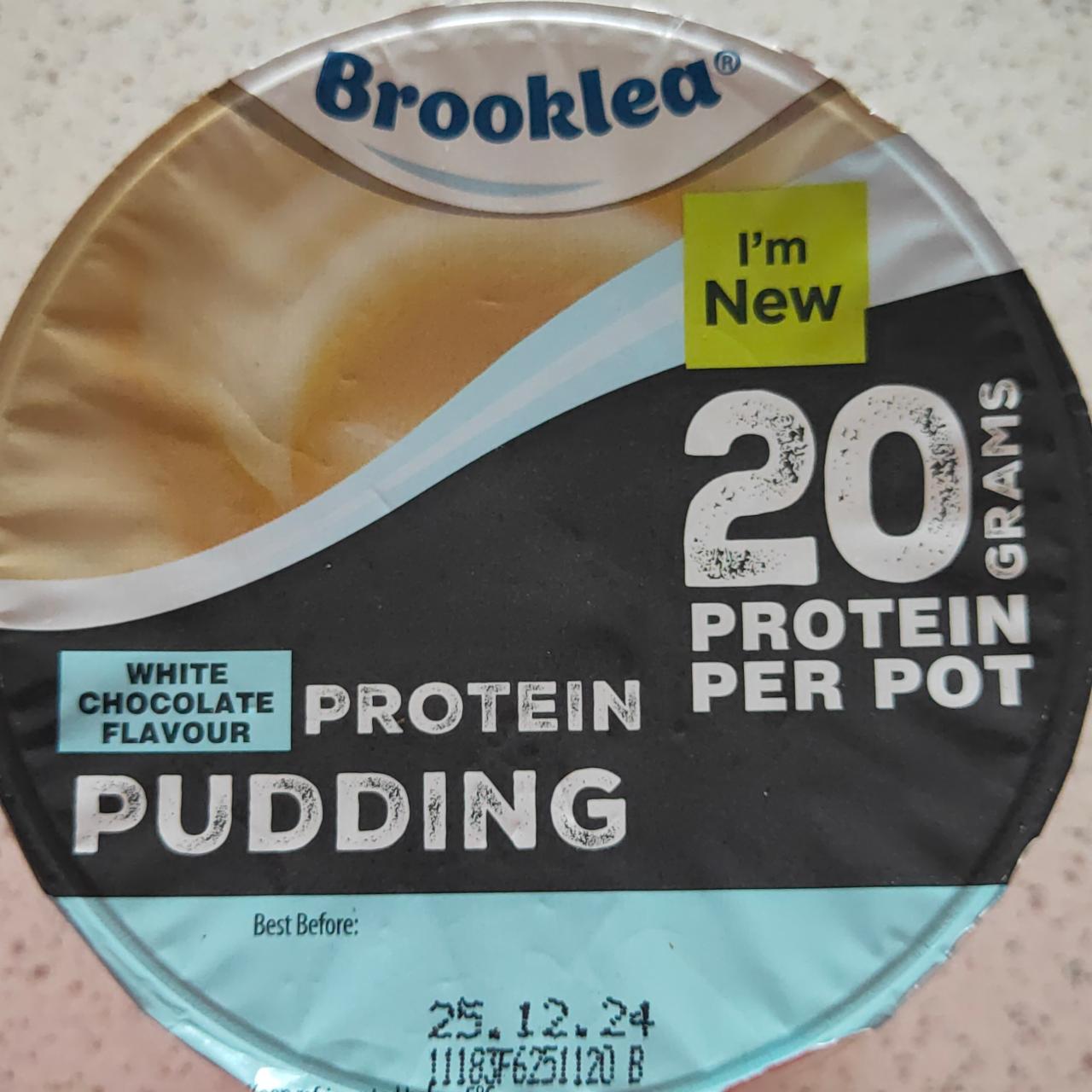 Fotografie - White Chocolate Flavour Protein Pudding Brooklea