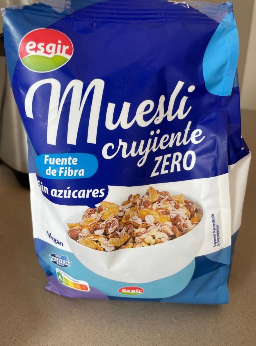 Fotografie - Muesli crujiente zero esgir