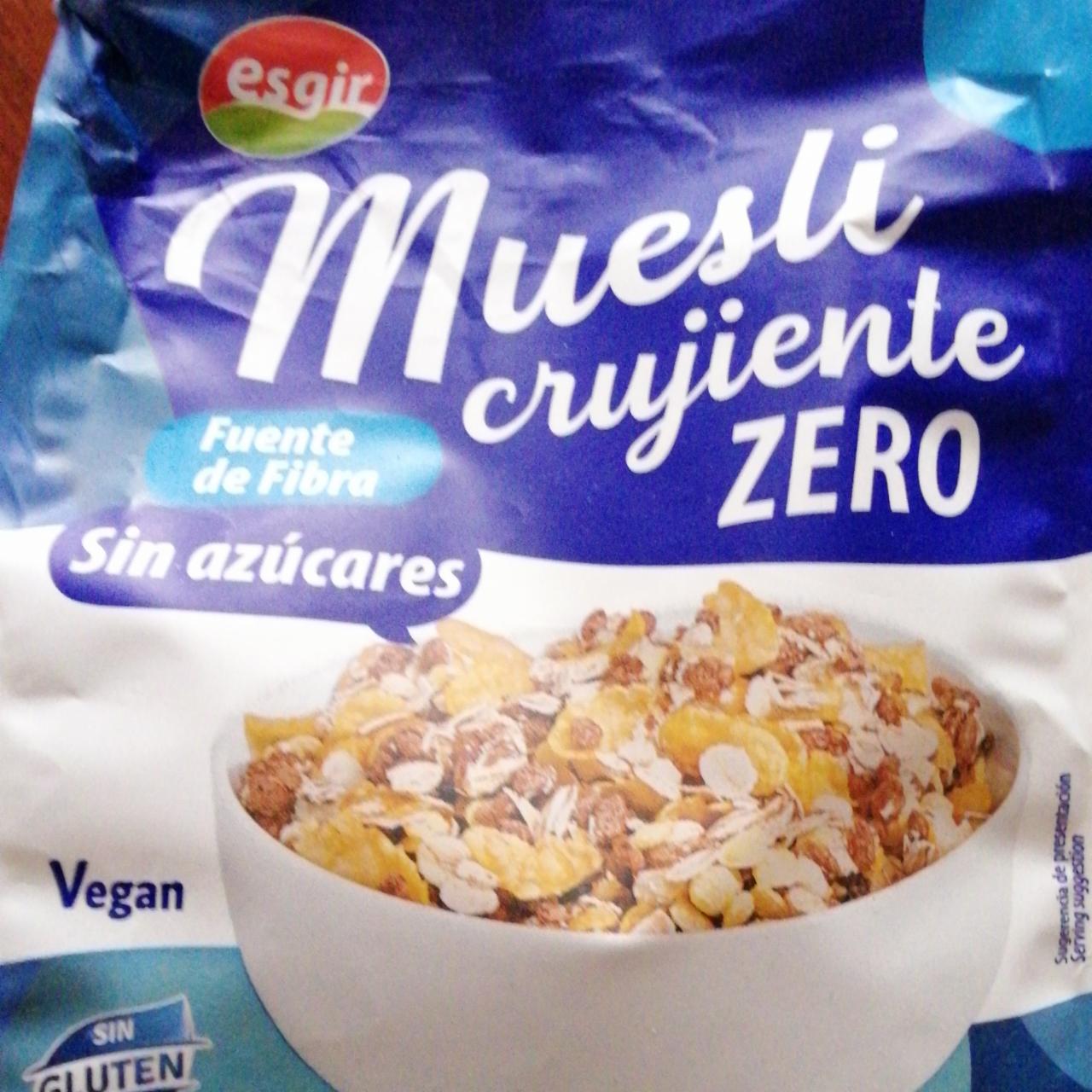 Fotografie - Muesli crujiente zero Esgir