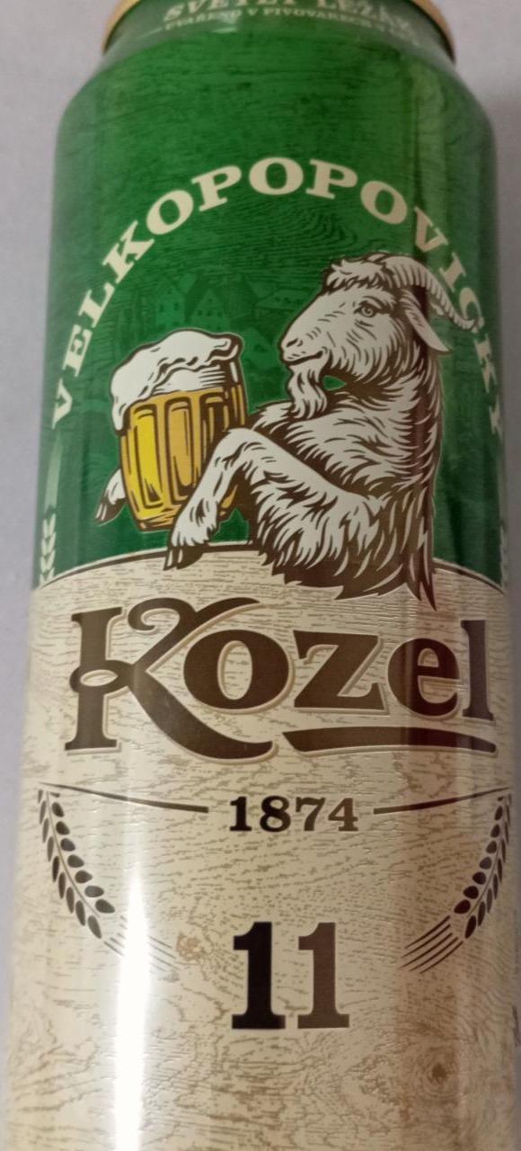 Fotografie - pivo velkopopovický Kozel 11°