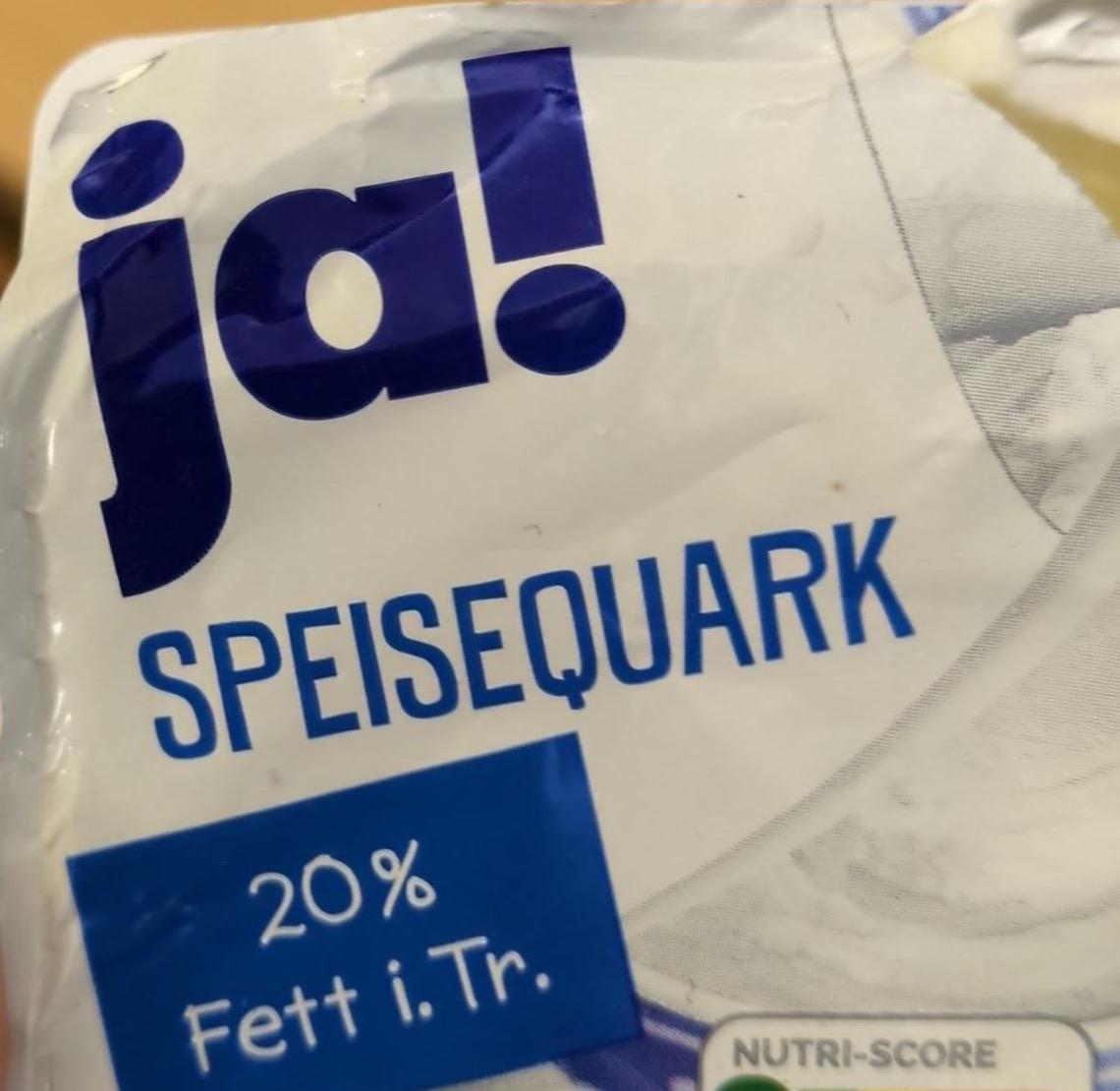 Fotografie - Speisequark 20% fett Ja!