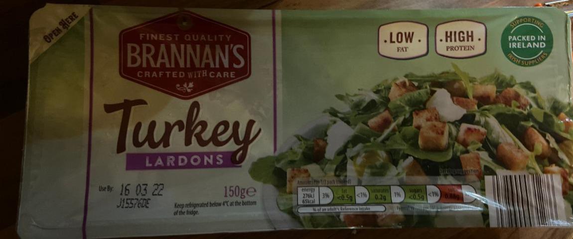 Fotografie - Turkey Lardons Brannan´s