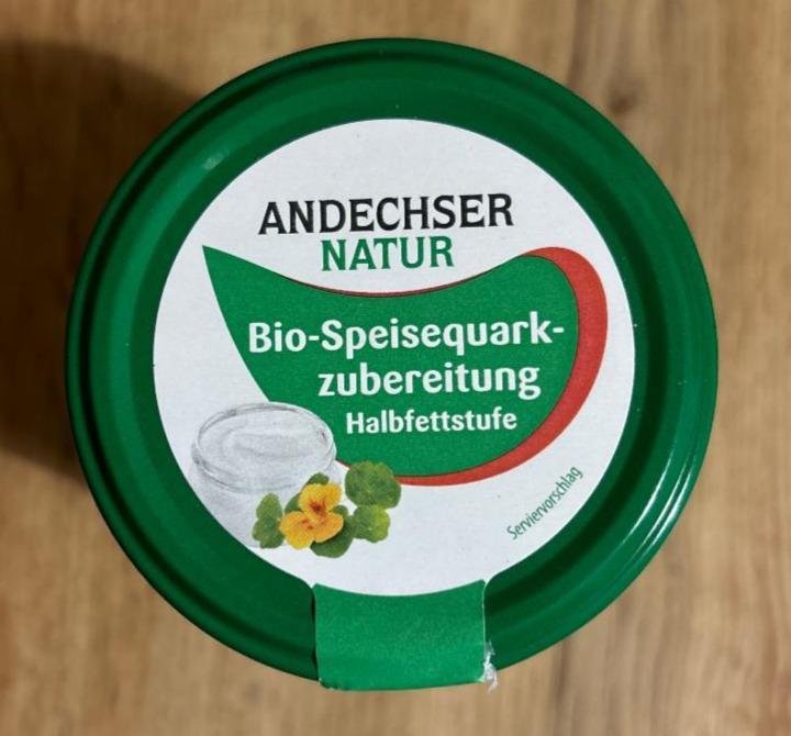 Fotografie - Bio-Speisequark-zubereitung Andechser Natur