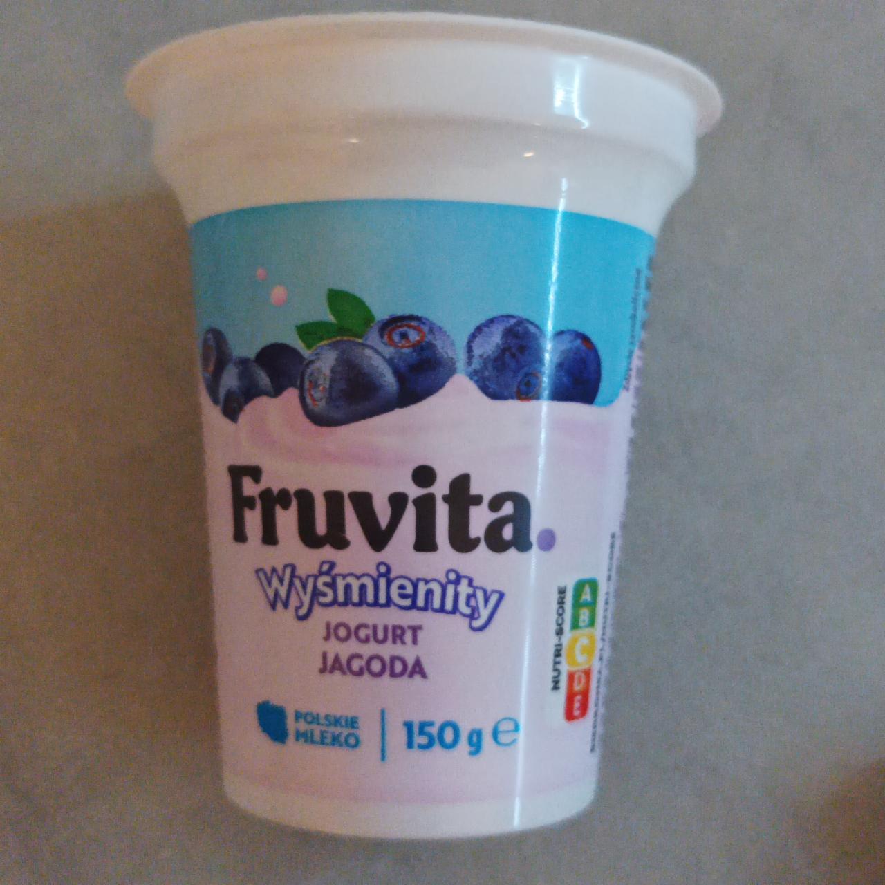 Fotografie - Wysmienity Jogurt Jagoda Fruvita