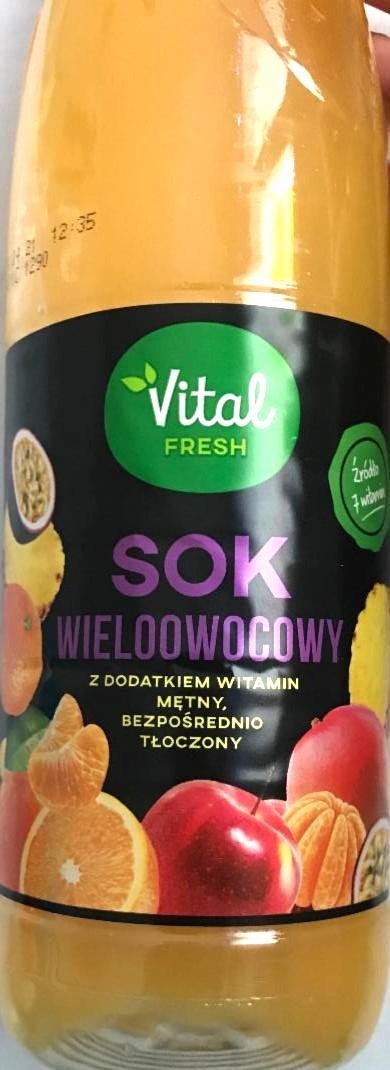 Fotografie - Sok wieloowocowy Vital fresh