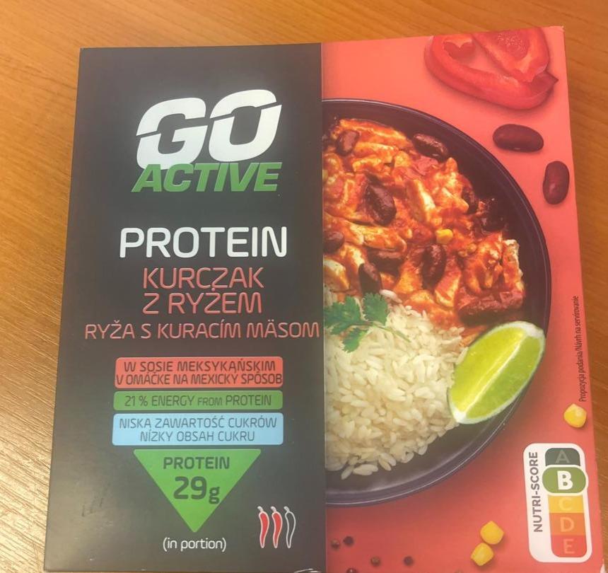 Fotografie - Protein Ryža s kuracím mäsom Go Active