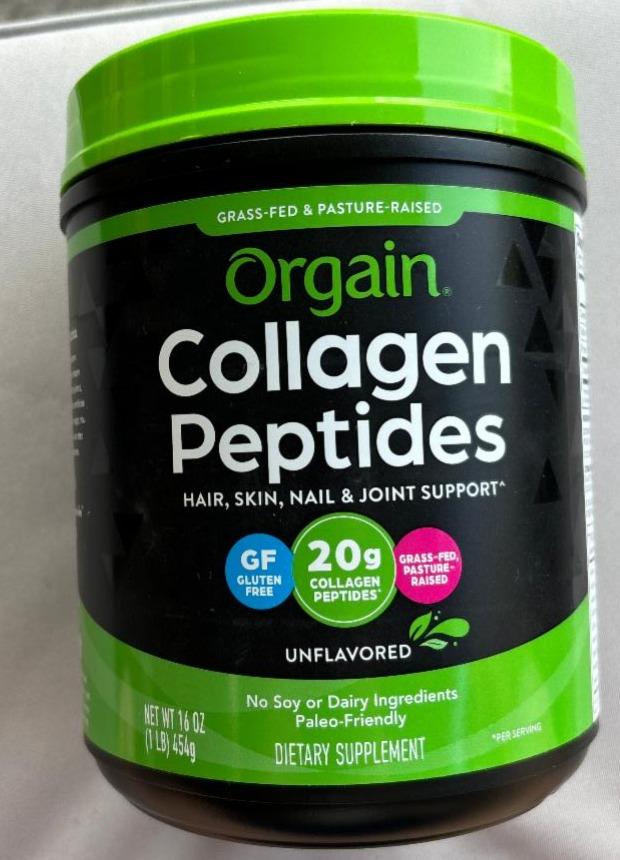 Fotografie - Collagen Peptides Orgain