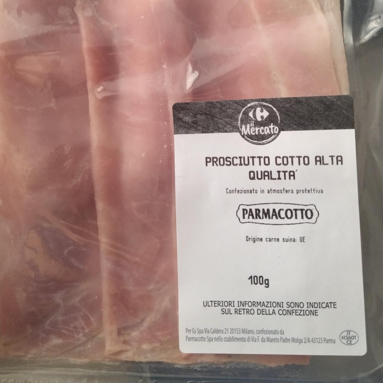 Fotografie - Prosciutto cotto alta qualitá Carrefour il Mercato