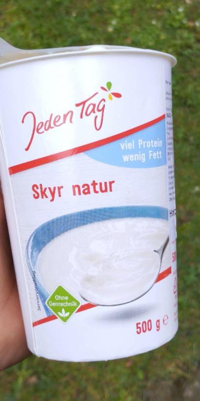 Fotografie - Skyr natur viel protein wenig fett Jeden Tag