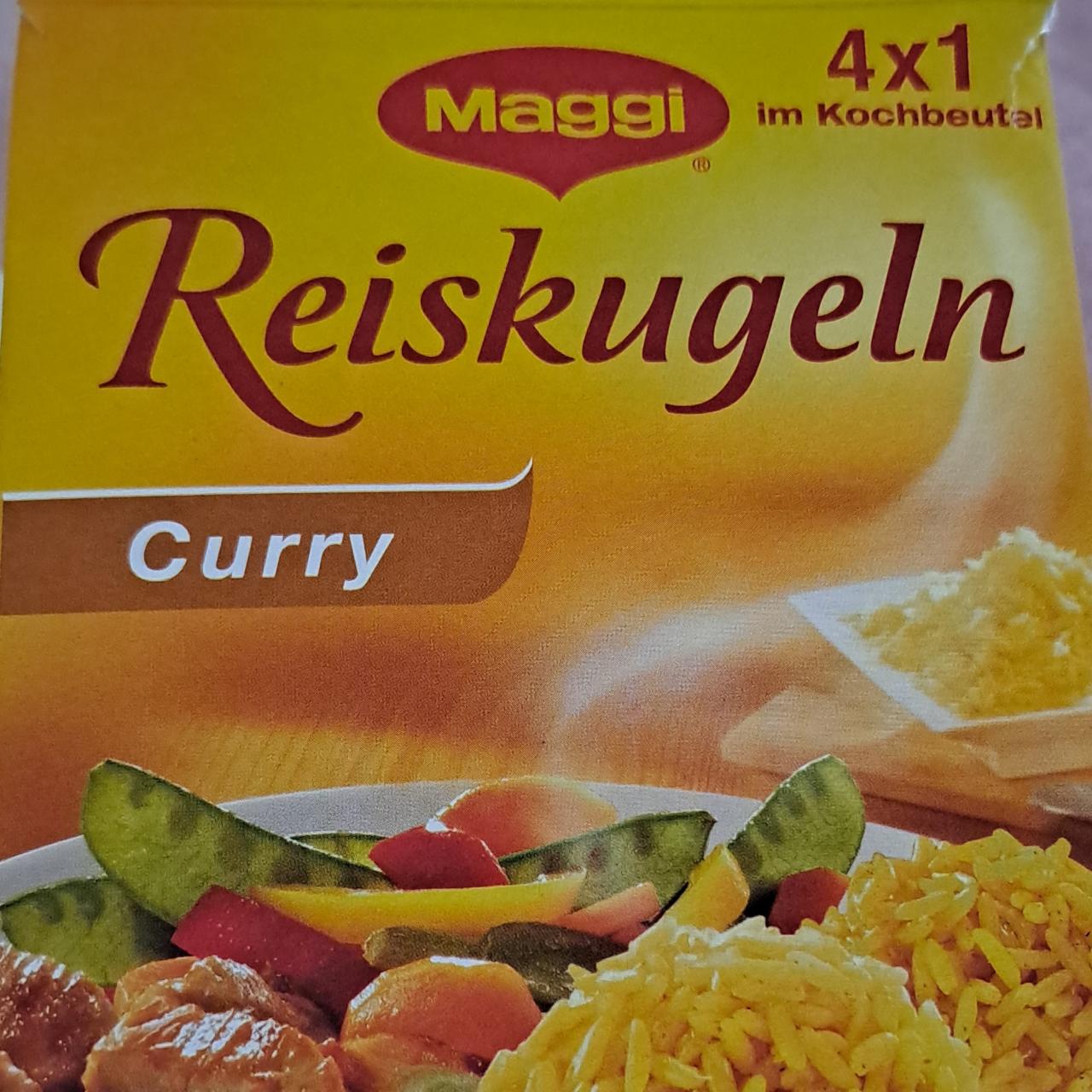 Fotografie - Reiskugeln Curry Maggi