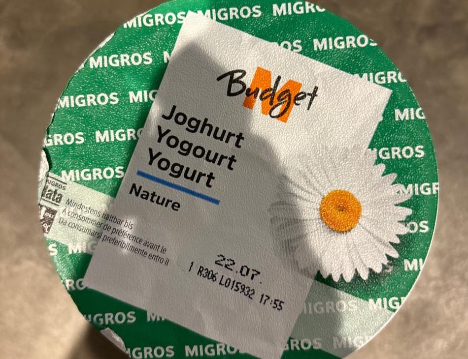 Fotografie - Nature joghurt Migros