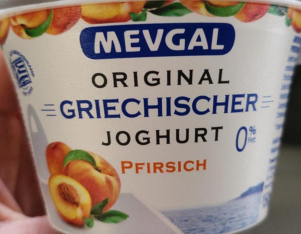 Fotografie - Original Griechischer Joghurt Pfirsich Mevgal