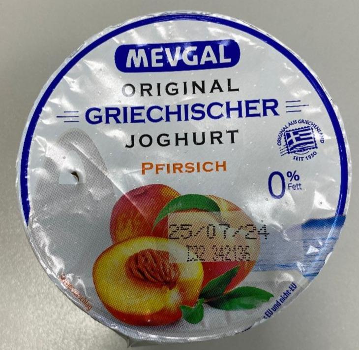 Fotografie - Original Griechischer Joghurt Pfirsich Mevgal