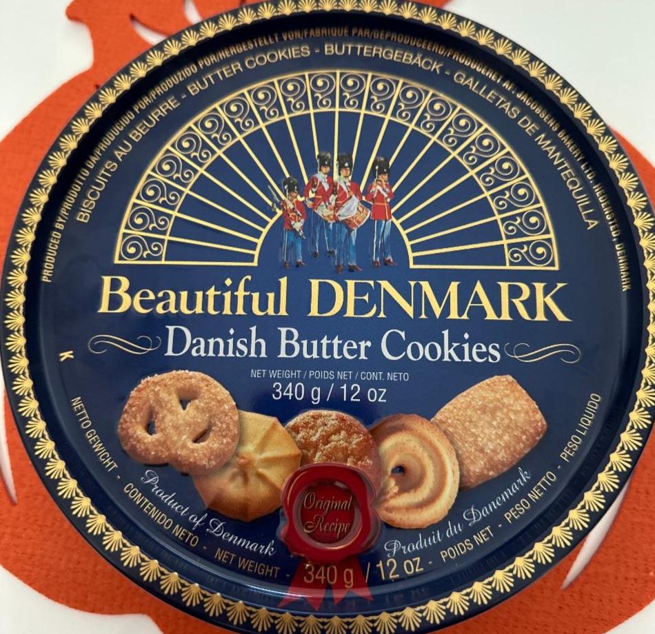 Fotografie - Danish Butter Cookies Beautiful Denmark