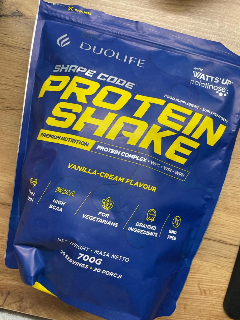 Fotografie - Protein Shake Vanilla-Cream Flavour DuoLife