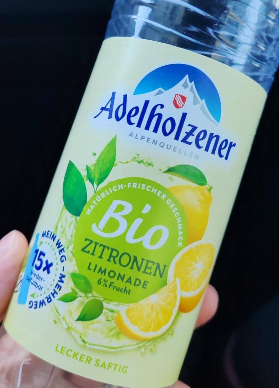 Fotografie - Bio Zitronen Limonade Adelholzener