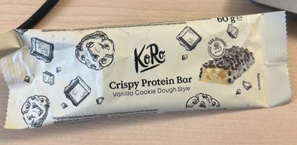 Fotografie - Crispy Protein Bar Vanilla Cookie Dough Style KoRo