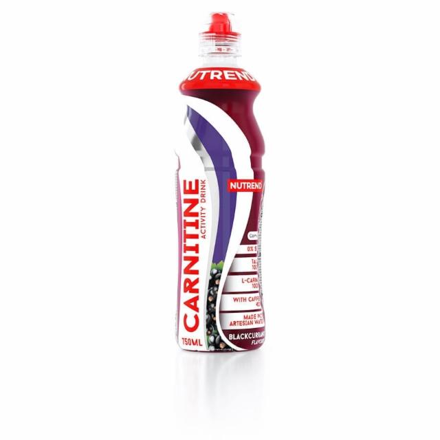 Fotografie - Carnitine activity drink Blackcurrant (černý rybíz) Nutrend