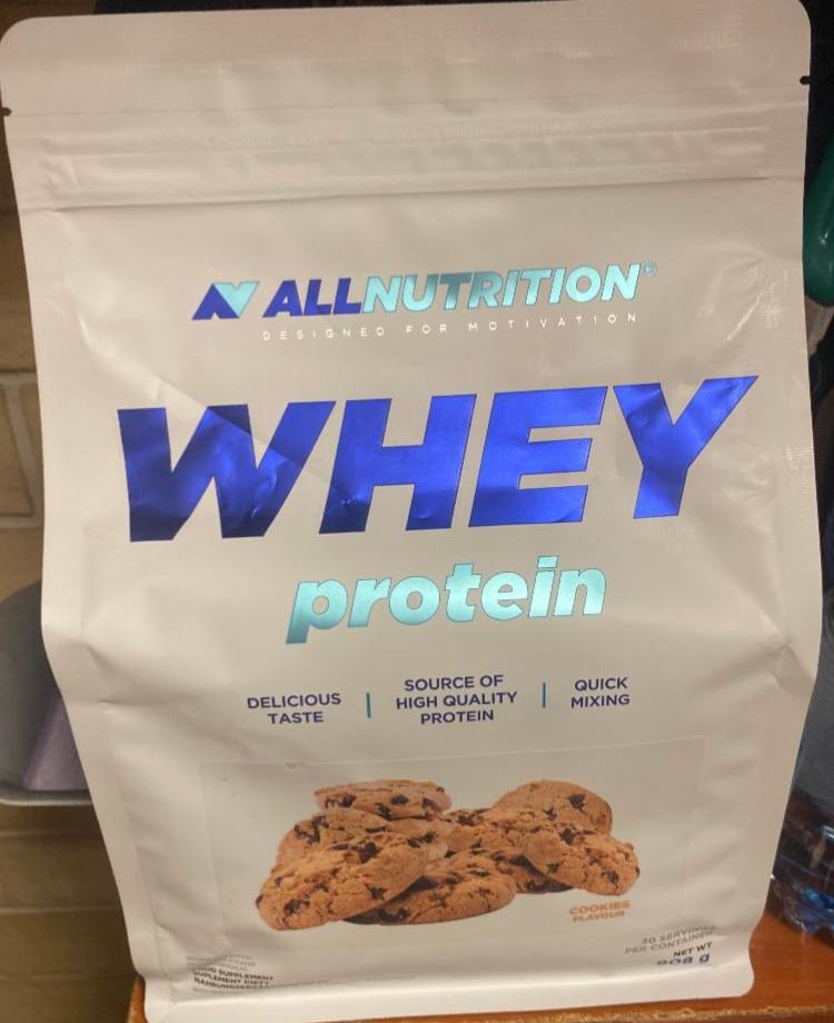 Fotografie - Whey Protein Cookie AllNutrition