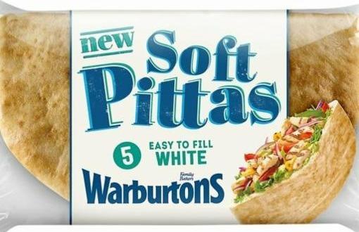 Fotografie - Soft Pittas White Warburtons