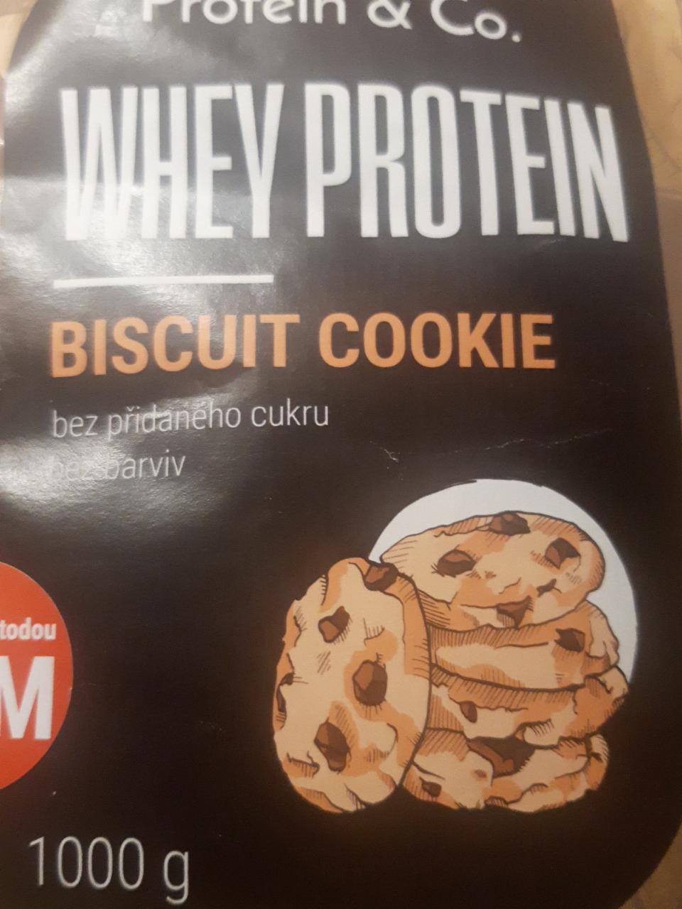 Fotografie - Whey Protein Biscuit Cookie Protein & Co.