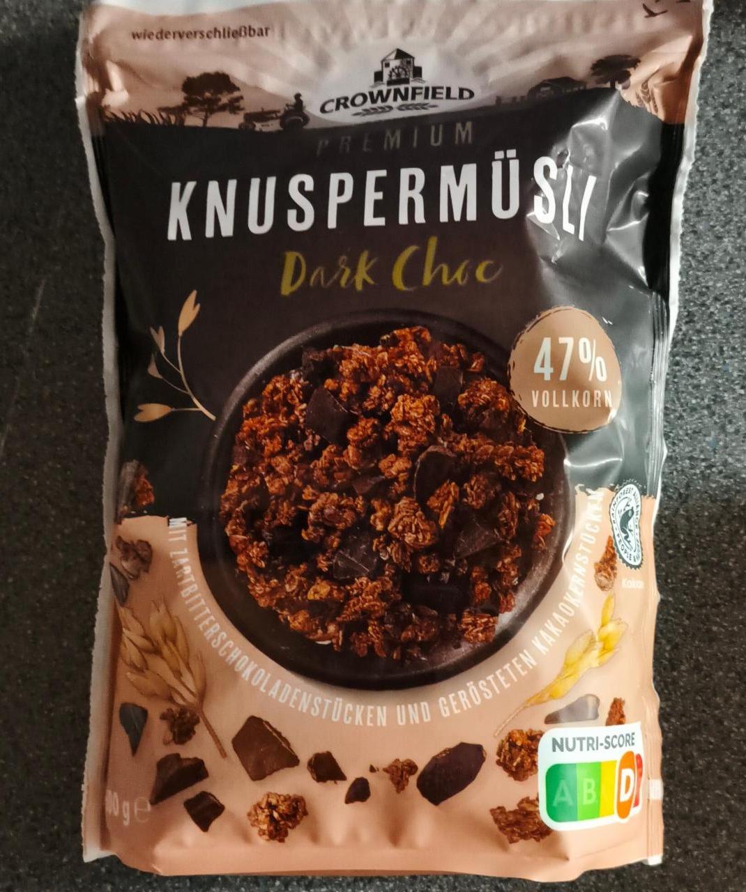 Fotografie - Knuspermüsli Dark Choc Crownfield