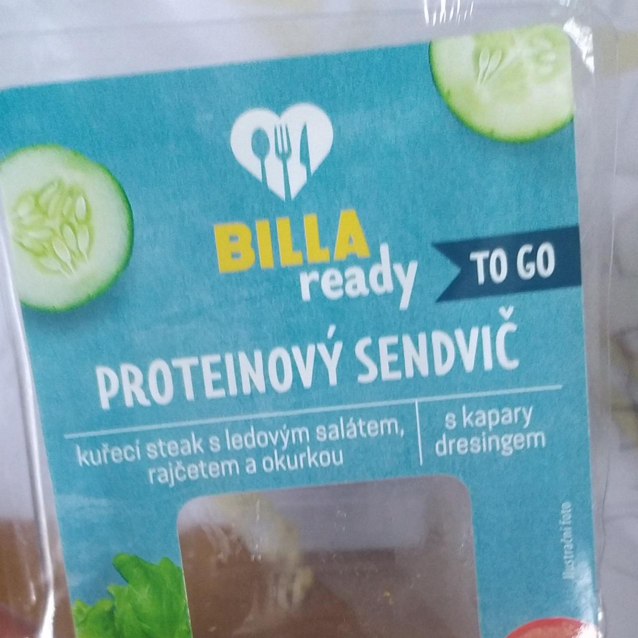 Fotografie - Proteinový Sendvič Billa ready To Go