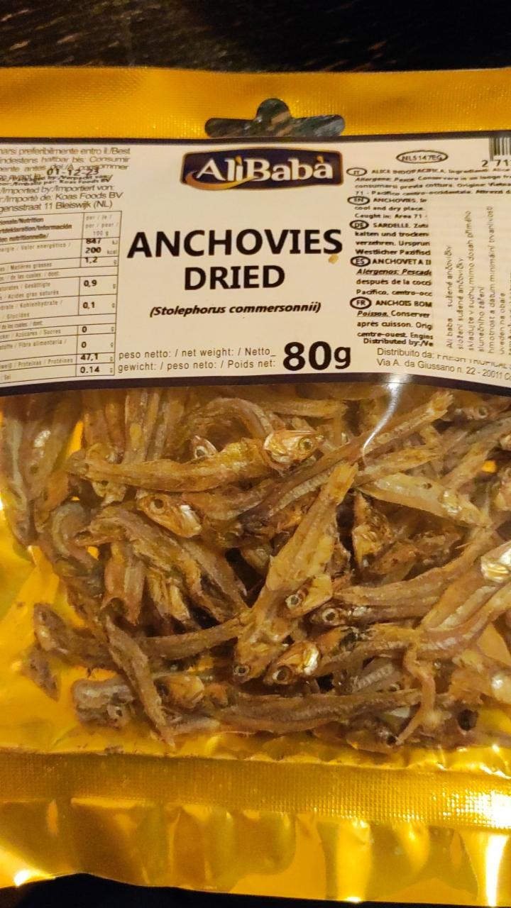 Fotografie - Anchovies Dried AliBaba