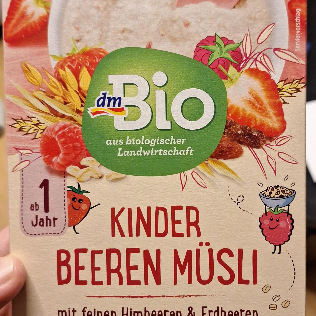 Fotografie - Kinder Beeren Müsli dmBio