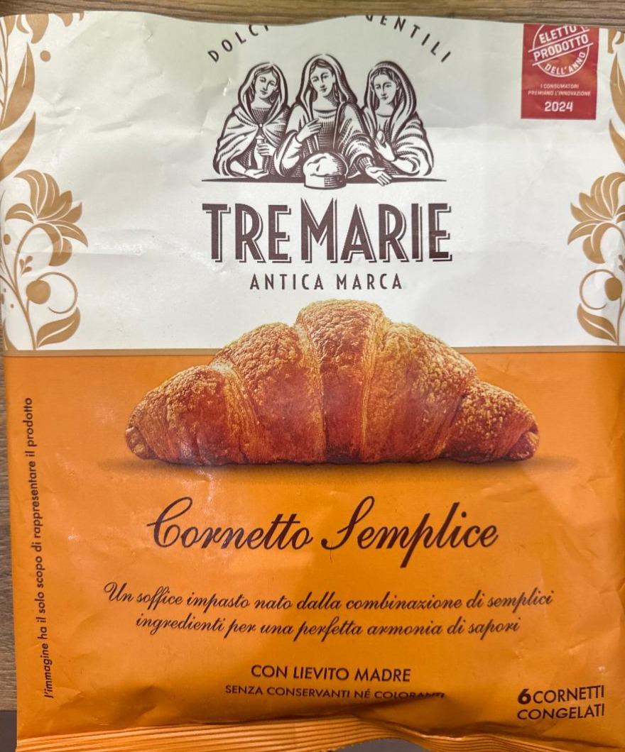 Fotografie - Cornetto Semplice Tre Marie