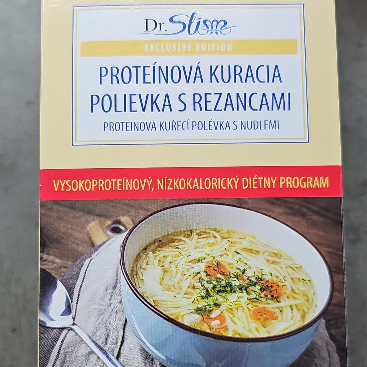 Fotografie - Proteínová kuracia polievka s rezancami Dr.Slim