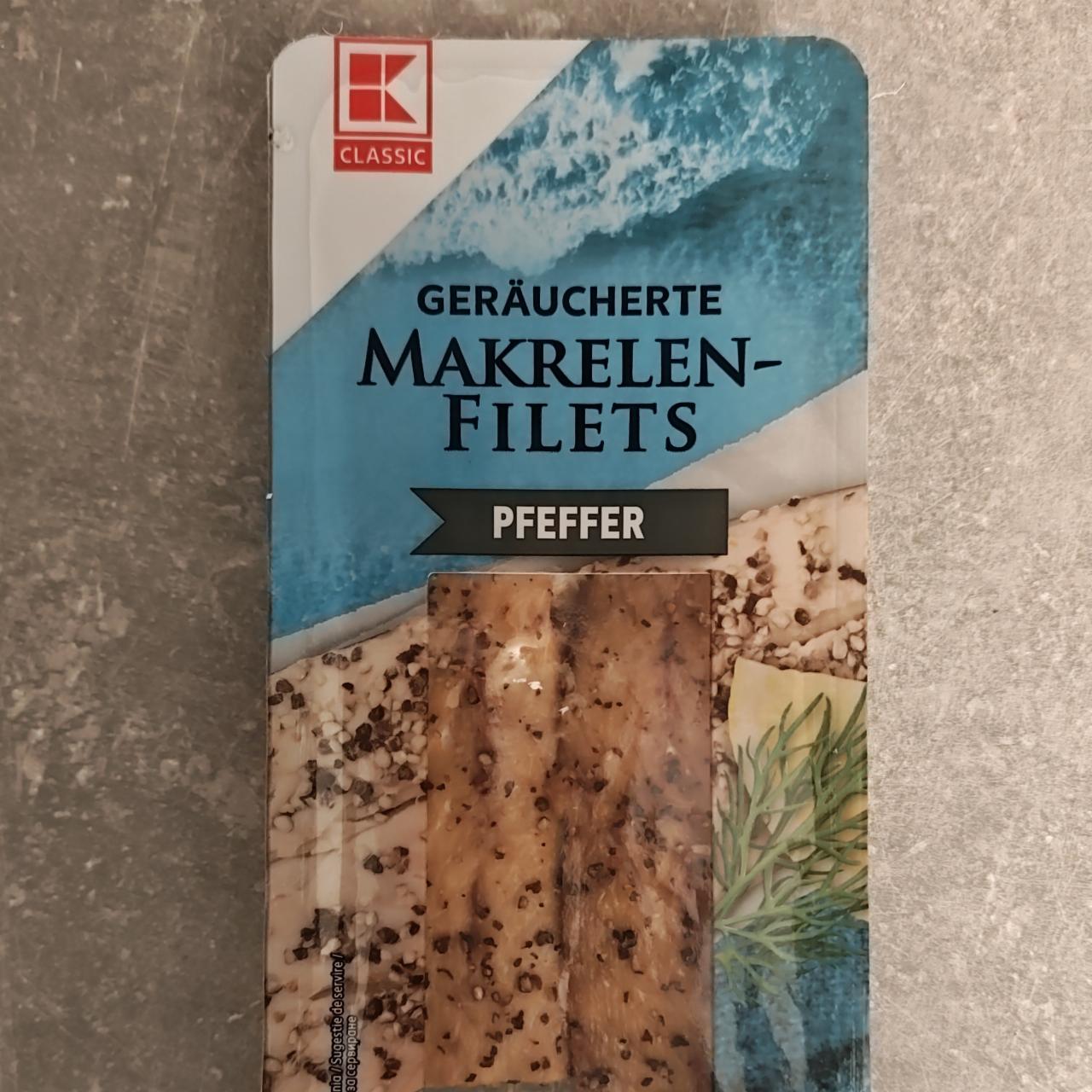 Fotografie - Makrelen-Filets Natur K-Classic