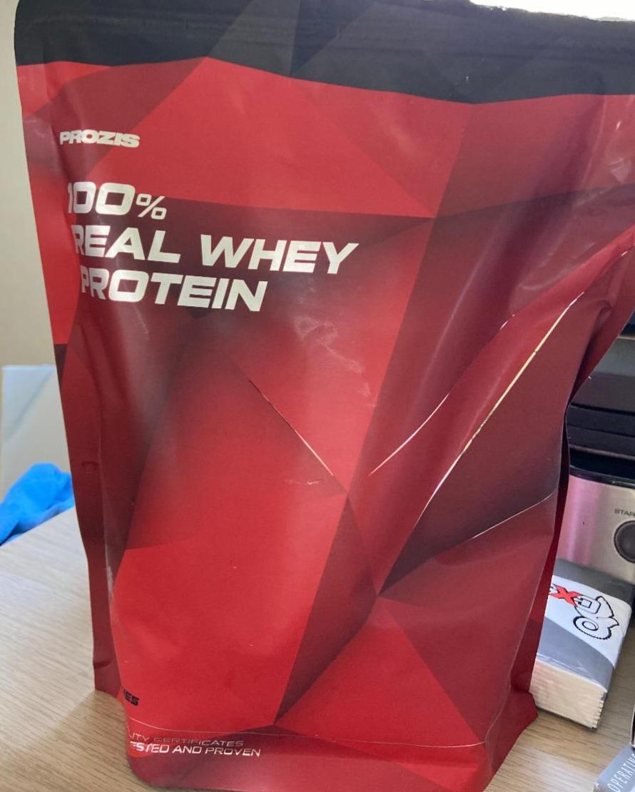 Fotografie - 100% Real Whey Protein Strawberry Prozis