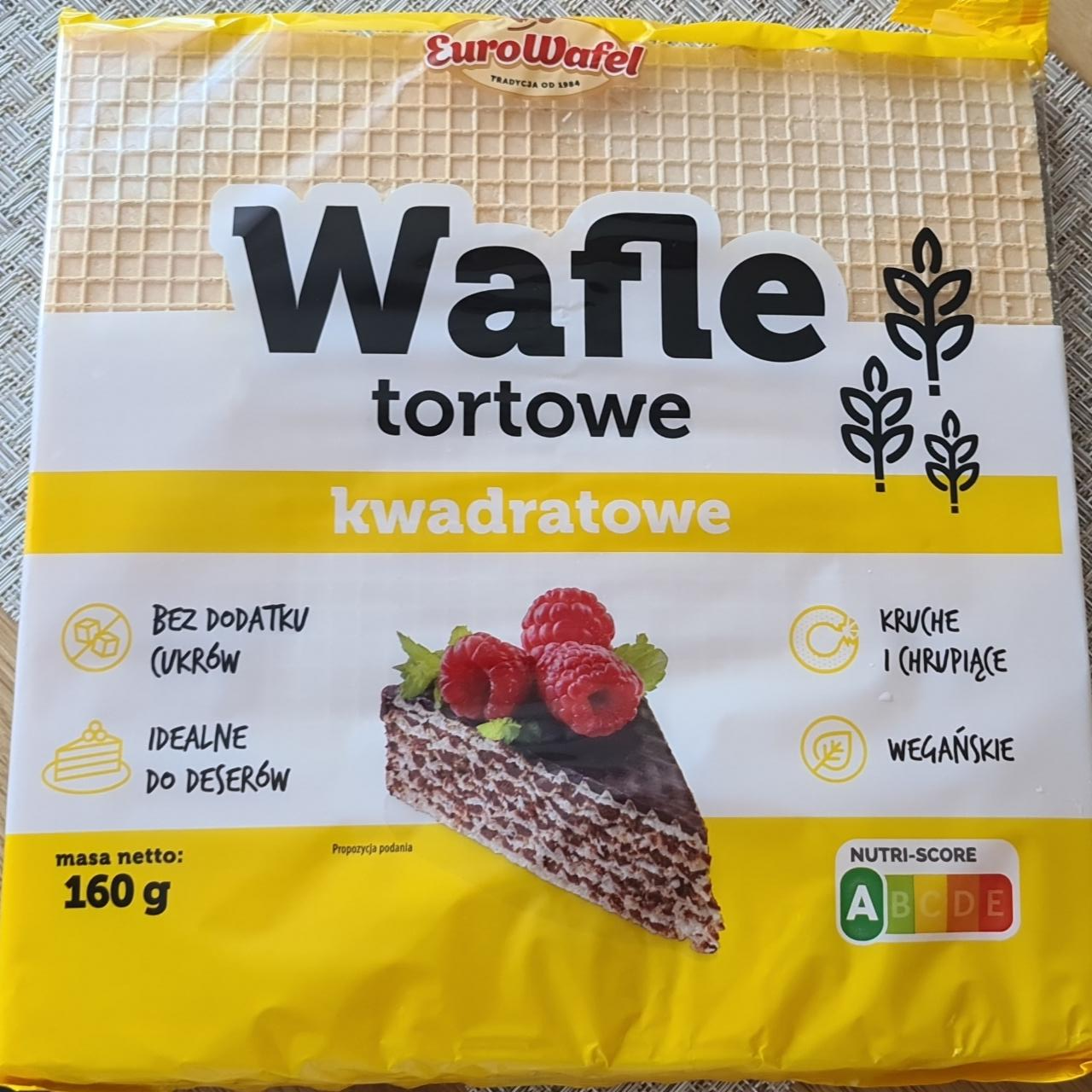 Fotografie - Wafle tortowe kwadratowe EuroWafel