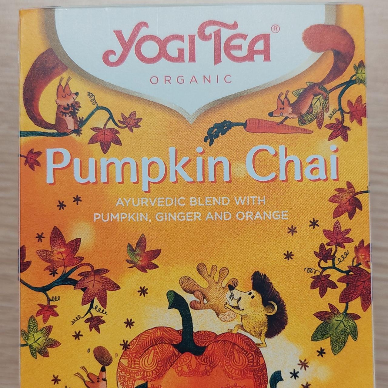 Fotografie - Pumpkin Chai Yogi tea