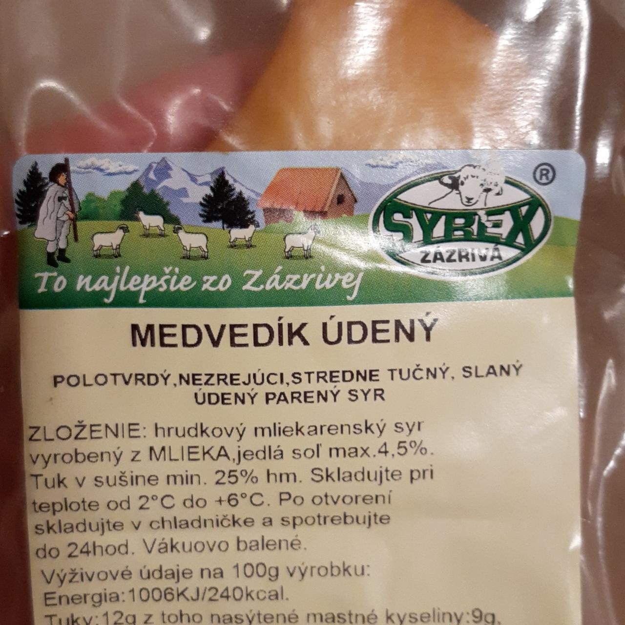 Fotografie - Medvedík údený Syrex Zázrivá