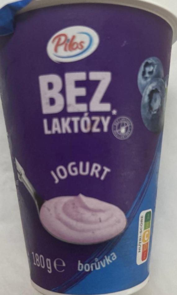 Fotografie - Jogurt bez laktózy borůvka Pilos