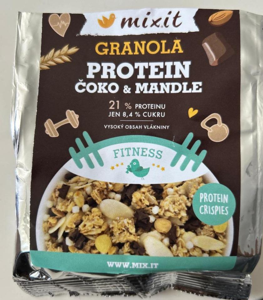 Fotografie - Granola protein čoko & mandle fitness Mixit