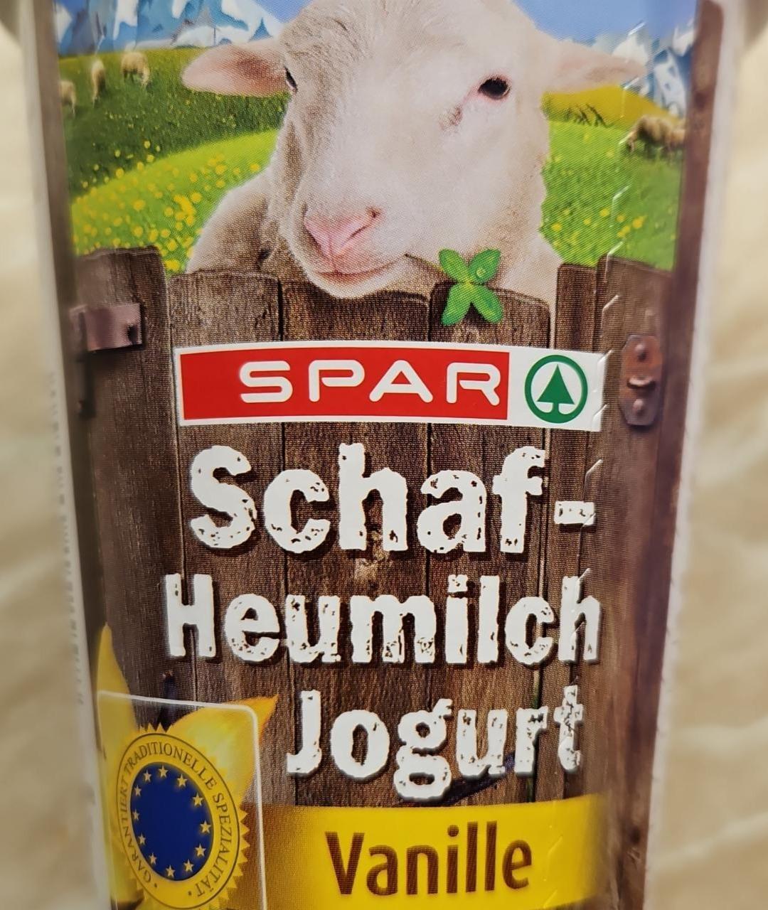 Fotografie - Schaf-Heumilch Jogurt Vanille Spar