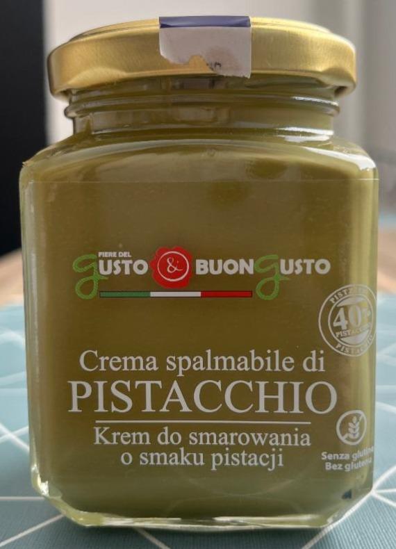 Fotografie - Crema spalmabile di Pistacchio Gusto & Buon Gusto