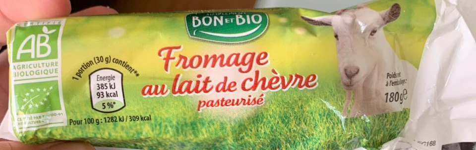 Fotografie - Fromage au lait de chèvre Simplement Bon et Bio