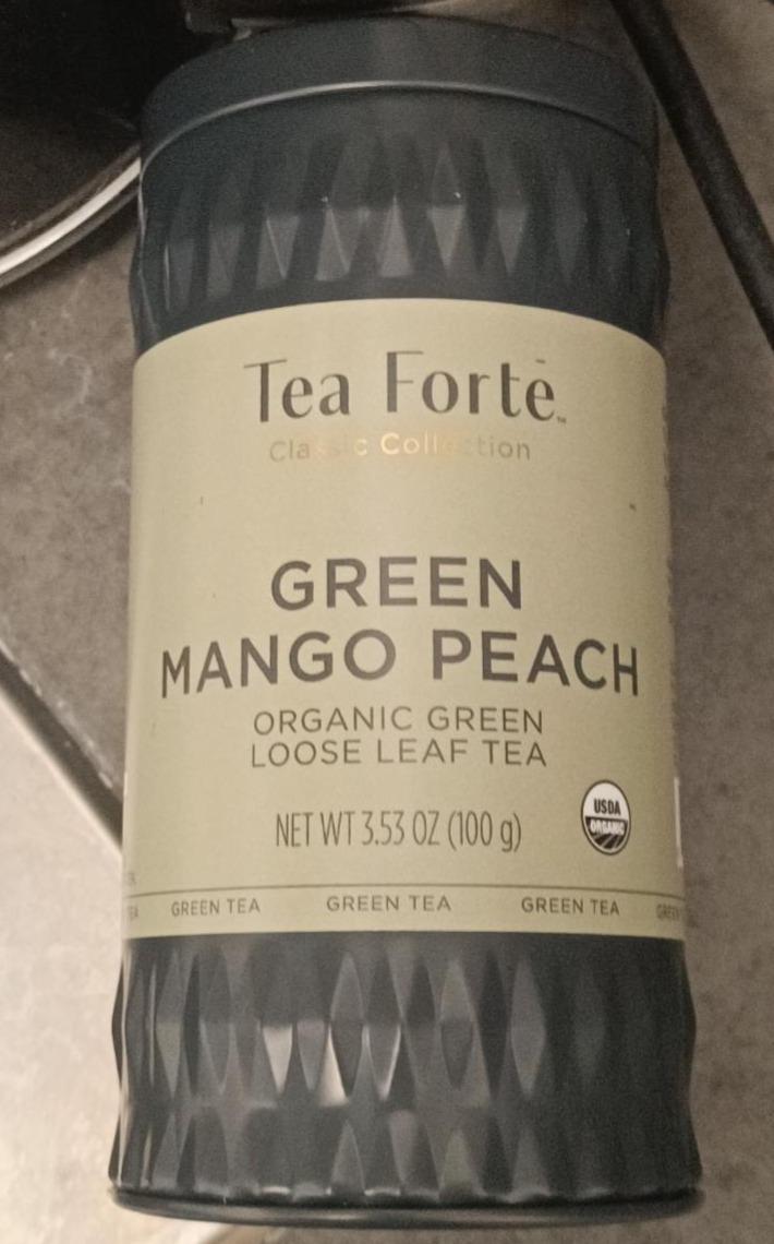 Fotografie - Green Mango Peach Tea Forte