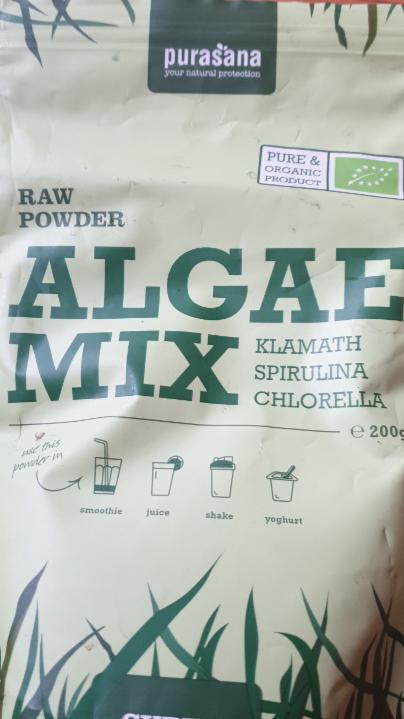 Fotografie - ALGAE MIX Klamath Spirulina Chlorella Purasana