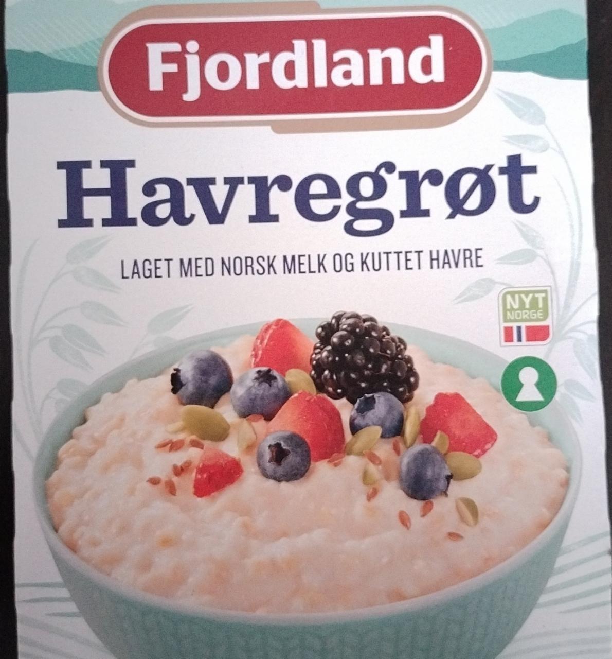 Fotografie - Havregrot Fjordland