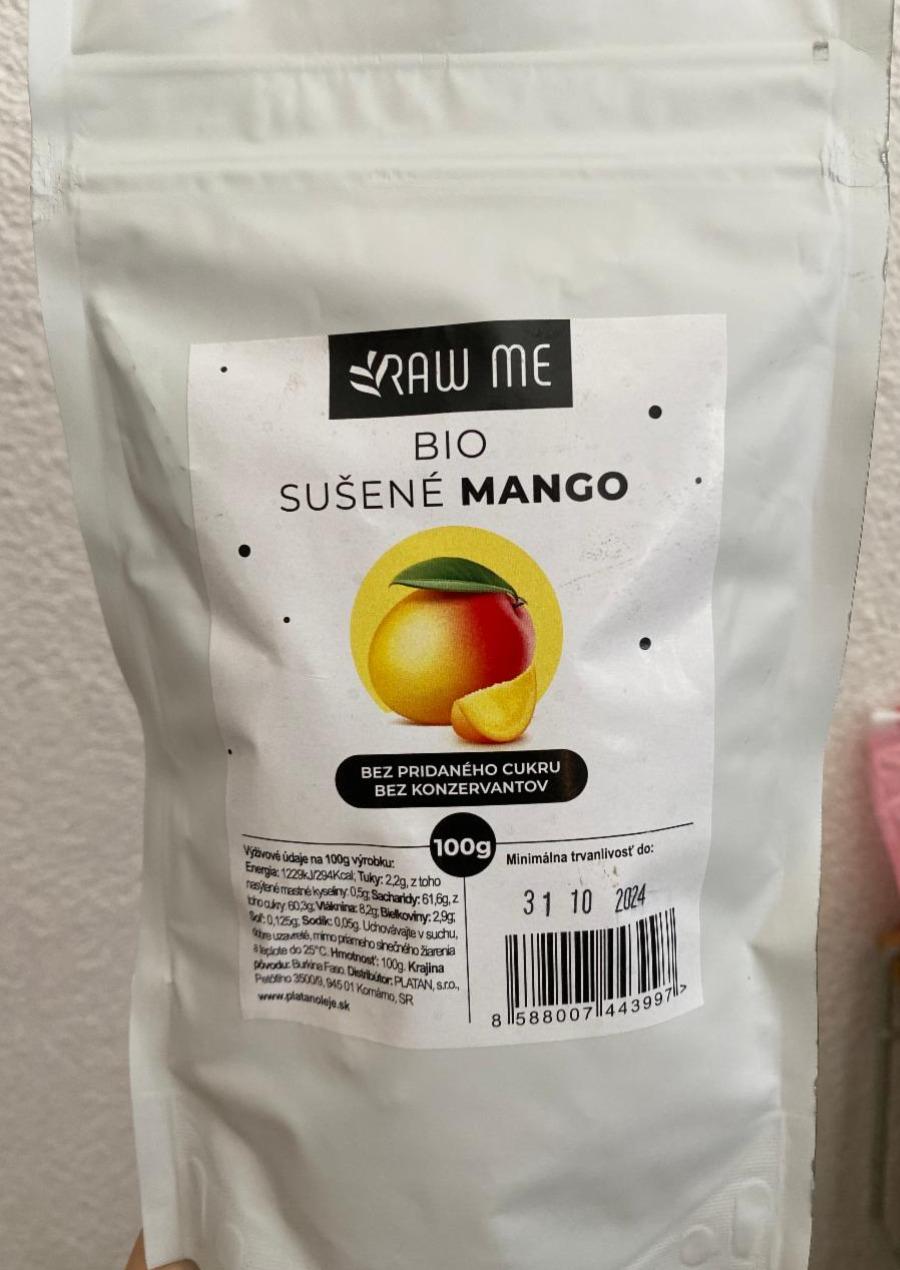 Fotografie - Bio Sušené Mango Raw Me